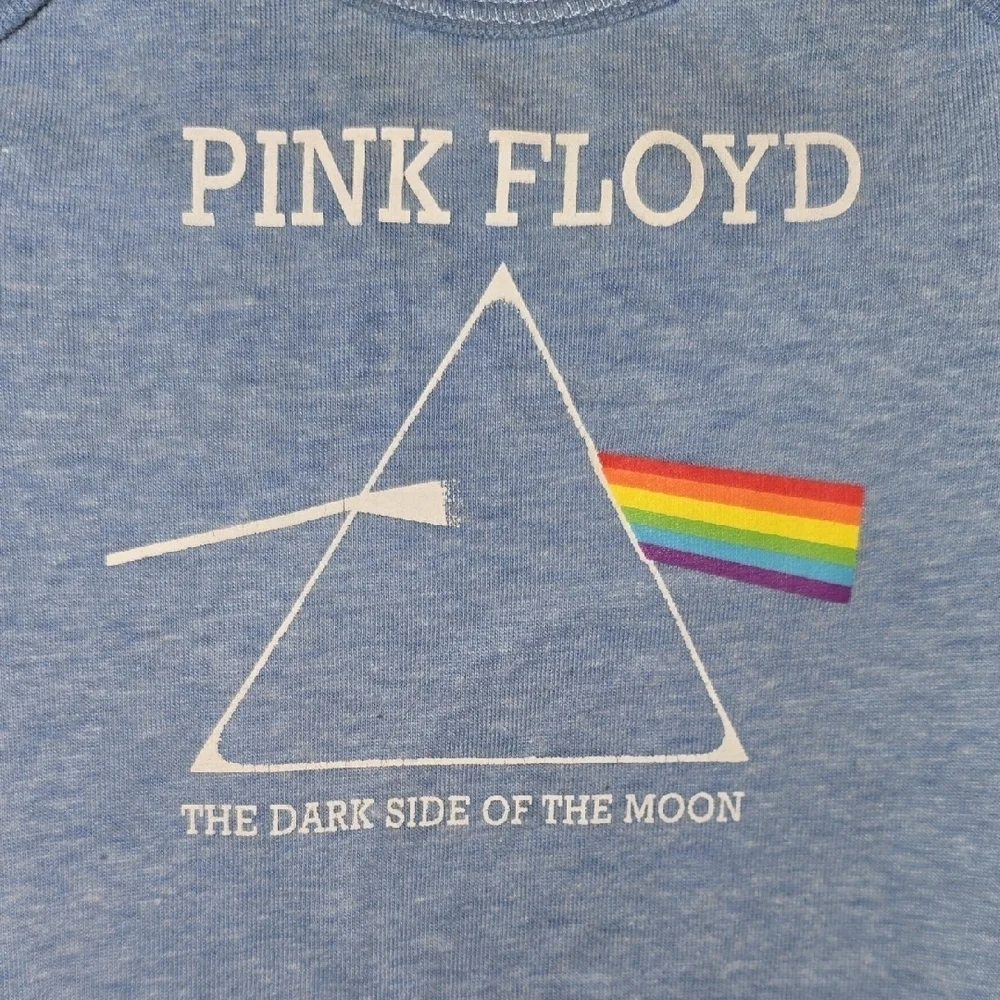 Pink Floyd Blue Bodysuit with Prism Design